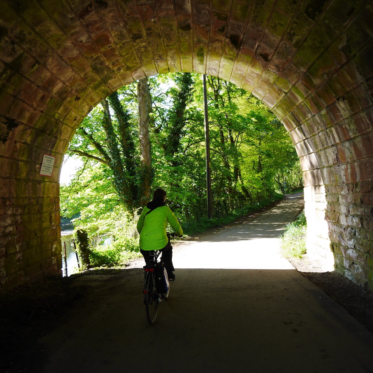 Cycle path tunnel - Annan