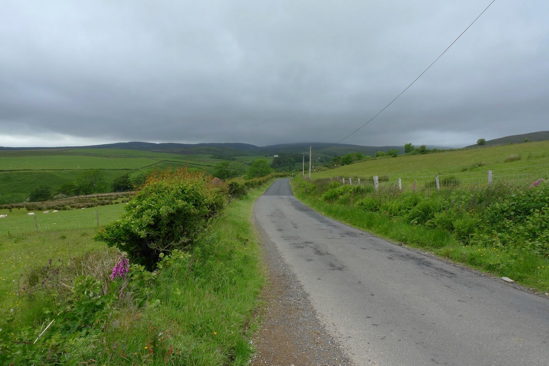 Clouds Above the Ross Road, Isle of Arran