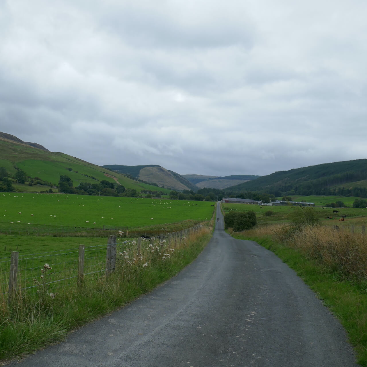 Carrick Hills from Girvan Scotland Cycle Routes