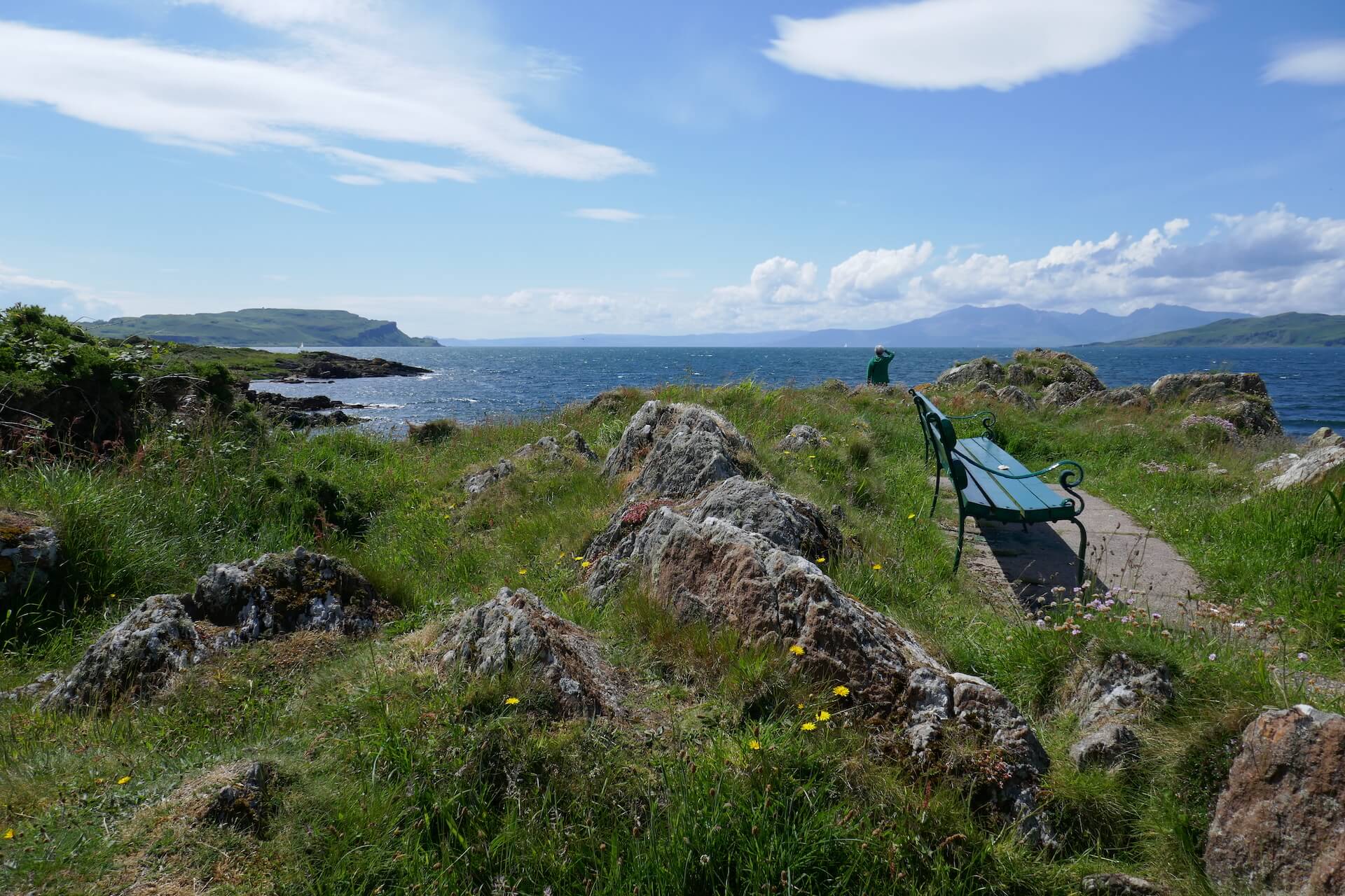 View south from a lookout point, Isle of Cumbrae
