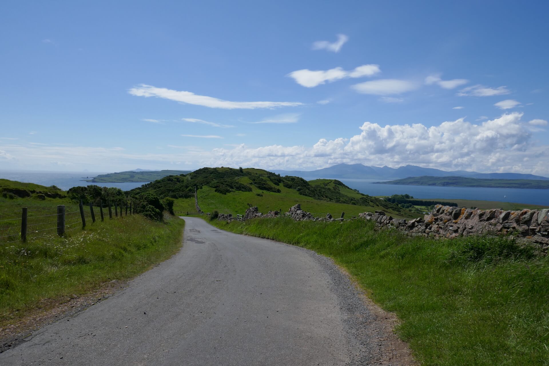 View of the Isle of Arran from Millport, Isle of Cumbrae