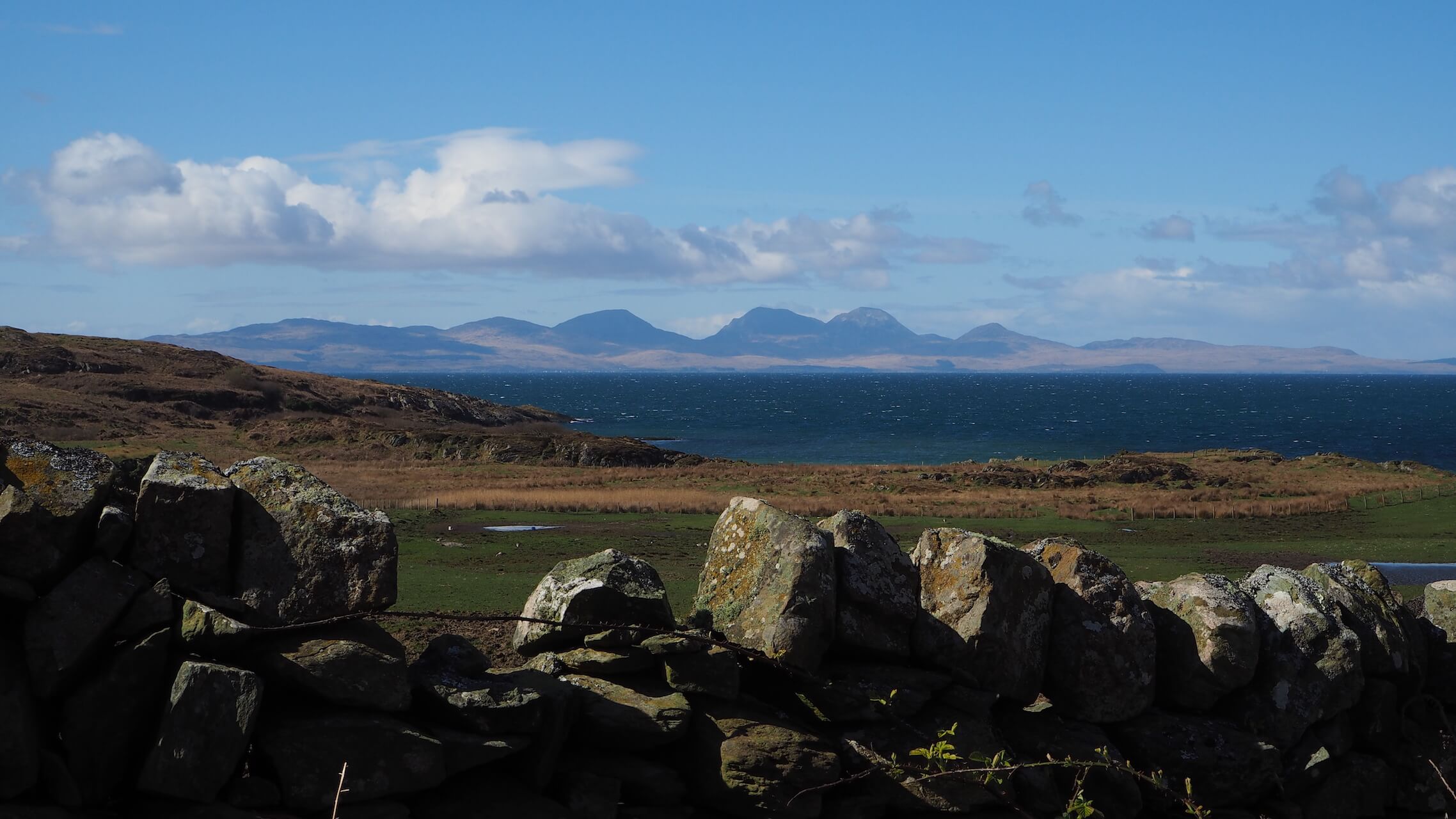 Paps of Jura view from the Isle of Gigha