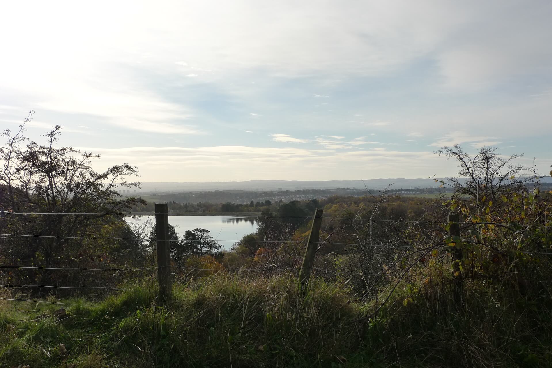 View Overlooking Mugdock Reservoir